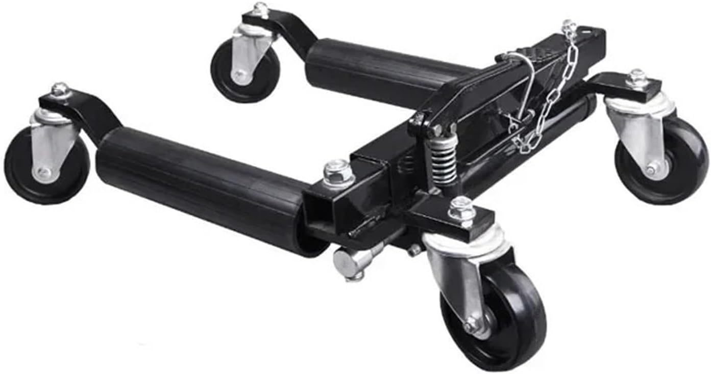 Car Moving Dolly Tow 12" Go Jacks Aluminum Mover Roller | Black