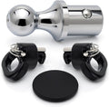60618 Puck System Gooseneck Hitch Ball Kit with Case 38K 2 5/16 Ball Hitch Compatible with Dodge Ram 2500 3500 2013-2024 60638 60601 60617 Truck Bed with 2 Gooseneck Safety Chain Anchors