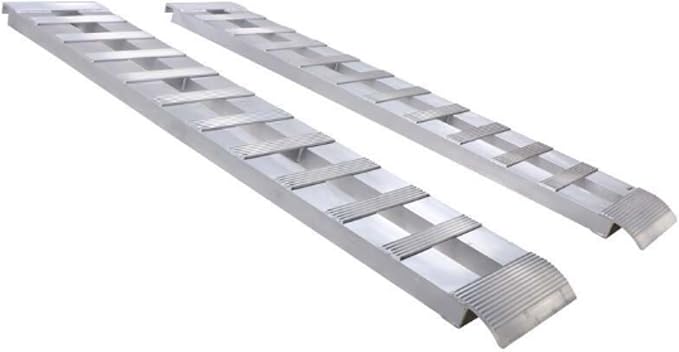GEN-Y Heavy Duty Aluminum Ramps 8K Capacity Silver - Image 3