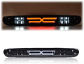 GRAND ORANGE LED 3rd Third Brake Light Compatible with Chevy Silverado/GMC Sierra 2500 3500 & HD Models 2007-2014 Tail Cargo Lamps, Smoky Lens Black Housing