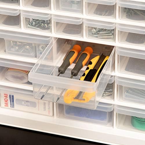 iris usa 44-drawer small parts storage cabinet, crafts, package contents