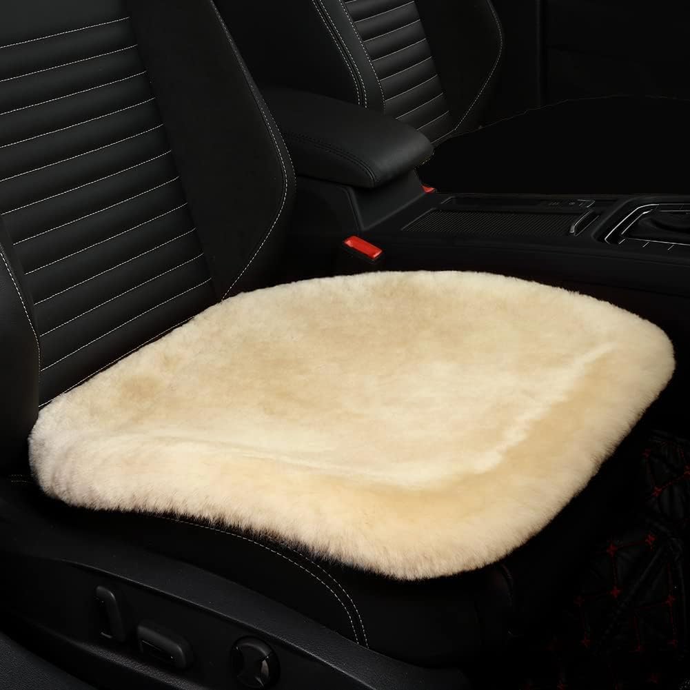 llb genuine sheepskin car seat cushion seat covers, main product view