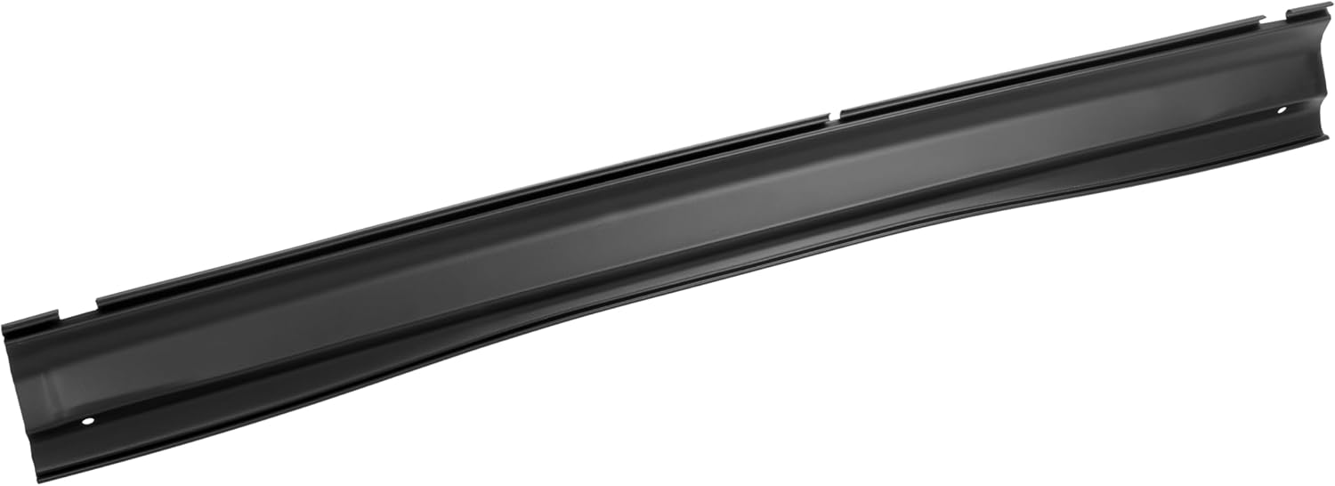 Tail Pan Compatible with 1955-1957 Chevy Chevrolet Bel Air/One-Fifty Series/Two-Ten Series 2 Door and 4 Door Models Rear Pan Steel Black