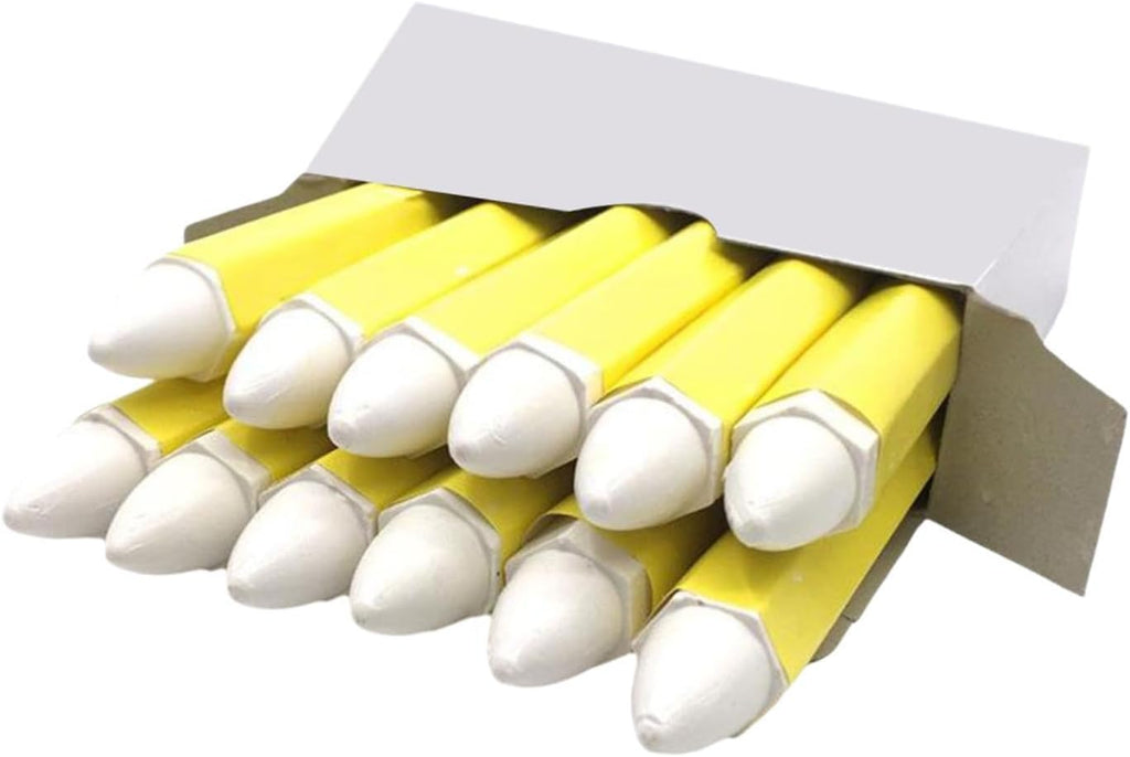 12 Pieces White Tire Marker Professional Portable Paint Pen for Car Tires