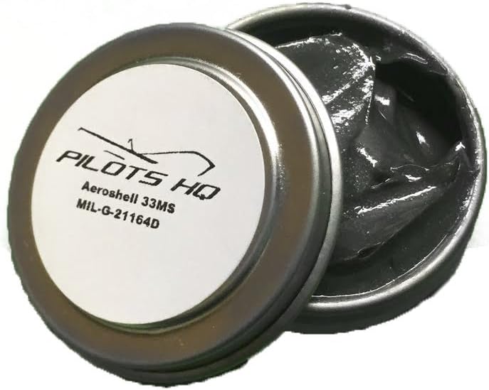 Aeroshell 33 MS Grease Kit - 1/4oz for Gun Owners and Builders, Best AR15 Grease, MIL-G-21164D
