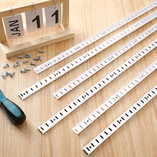 yaocom 12 pcs 36 inch shelf pilaster mortise showing dimensions