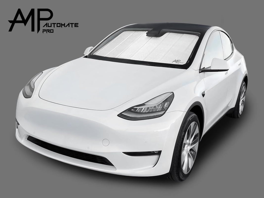 Custom Fit Windshield Foldable Sunshade for 2024 2025 2026 Hyundai Santa Fe SUV, Compact Reflective Sun Shade Block UV Rays Visor Protector Folding Insulation Accessories (Made in USA)