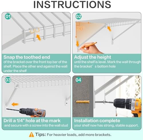support brackets for wire shelving 12in wire shelf showing dimensions