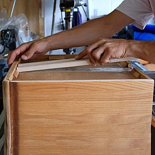 15.7 inch wooden drawer slides, bottom center mount, side view