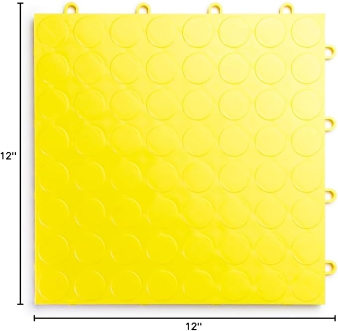 Big Floors RaceDeck CircleTrac, Interlocking Non-Slip Garage Flooring Tile - Image 8