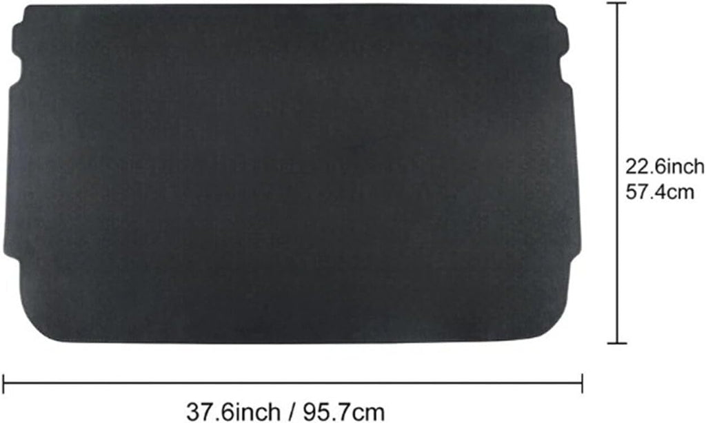 Suede Rear Trunk Pad Cargo Liner Mat Cover, Compatible for Mini Cooper S F65 F66 2024-2025(for mini f66)