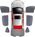 Car Window Sun Shade for Toyota 4Runner 4 Runner 2000-2019, Magnetic Mesh Side Window Screens for Camping Bug Protection, Breathable Automotive Sunshade Privacy Cover,F/7 Wholecar