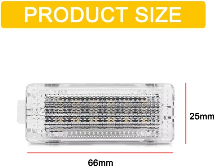 Car Trunk Light for Porsche 911/Carrera Boxster/981 Cayman/981C 991/R/GT3/GT3/RS, Luggage Trunk Lamp Luggage Compartment Light