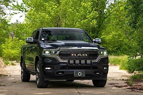 Diode Dynamics Stage Series Backlit Ditch Light Kit compatible with Ram 1500 2019-2024, C2 1.0 Pro Yellow Combo