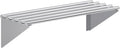 AmGood 14 in. x 36 in. NSF Stainless Steel Tubular Wall Shelf | Heavy-Duty