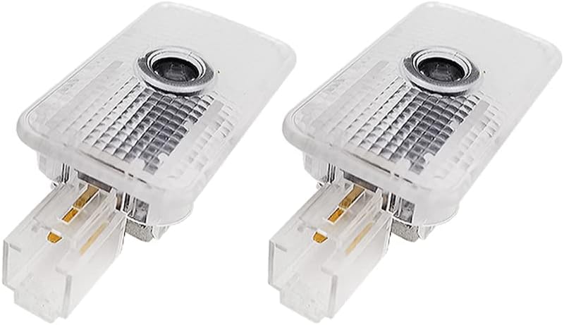 2 Pcs Non-Fading LED Car Door Logo Lights Courtesy Projector Laser Welcome Light Ghost Shadow Forester Accessories Puddle Lamp Compatible With Forester (Blue)