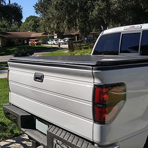 ECOTRIC Tailgate Molding Cap Compatible with 2009-2014 Ford F150 F-150 Replacement for FO1904107 9L3Z9940602AA Trunk Top Protector Cover Rear Tailgate Moulding Trim