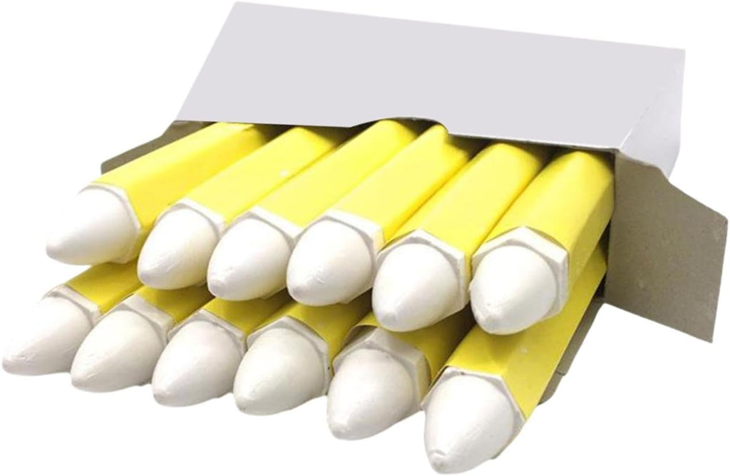 12 Pieces White Tire Marker Professional Portable Paint Pen for Car Tires
