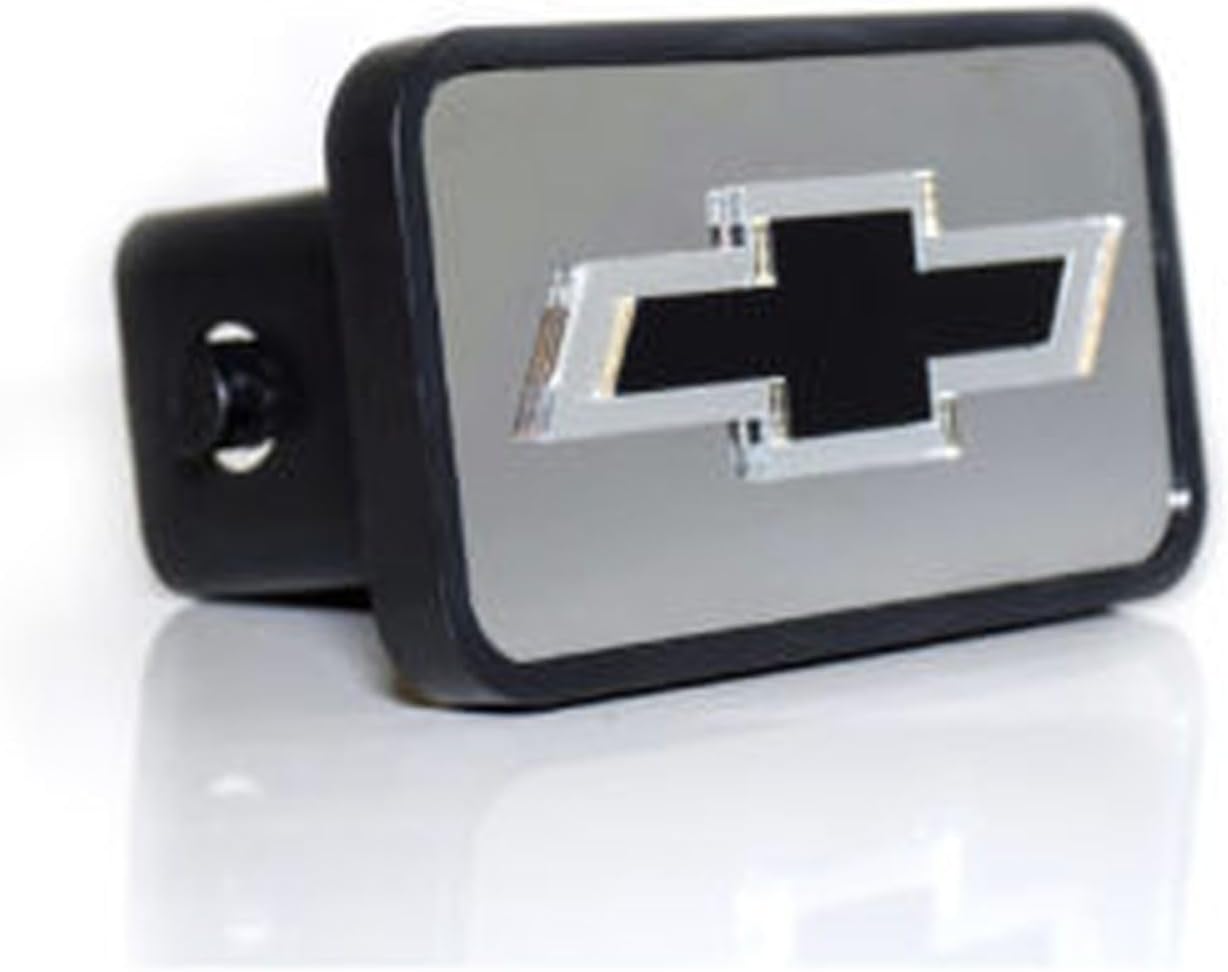 Eurosport Daytona- Compatible with -, Chevrolet Bowtie Euro-Hitch Plug- Stainless Steel Plate Insert