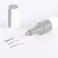 JTLB 1 pcs Professional Car Pencil Tire Paint Pen Mark Pens (Silver)