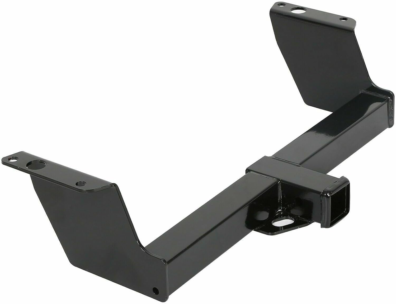 for Ford for Ranger 1983-2011, for Mazda for B3000 1994-2008 Class 3 Rectangular Trailer Hitch Towinig 2" Steel Rear Black 1 Piece Set LUCK000916
