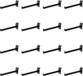 heavy duty tube slatwall shelf brackets, metal tubular, main product view