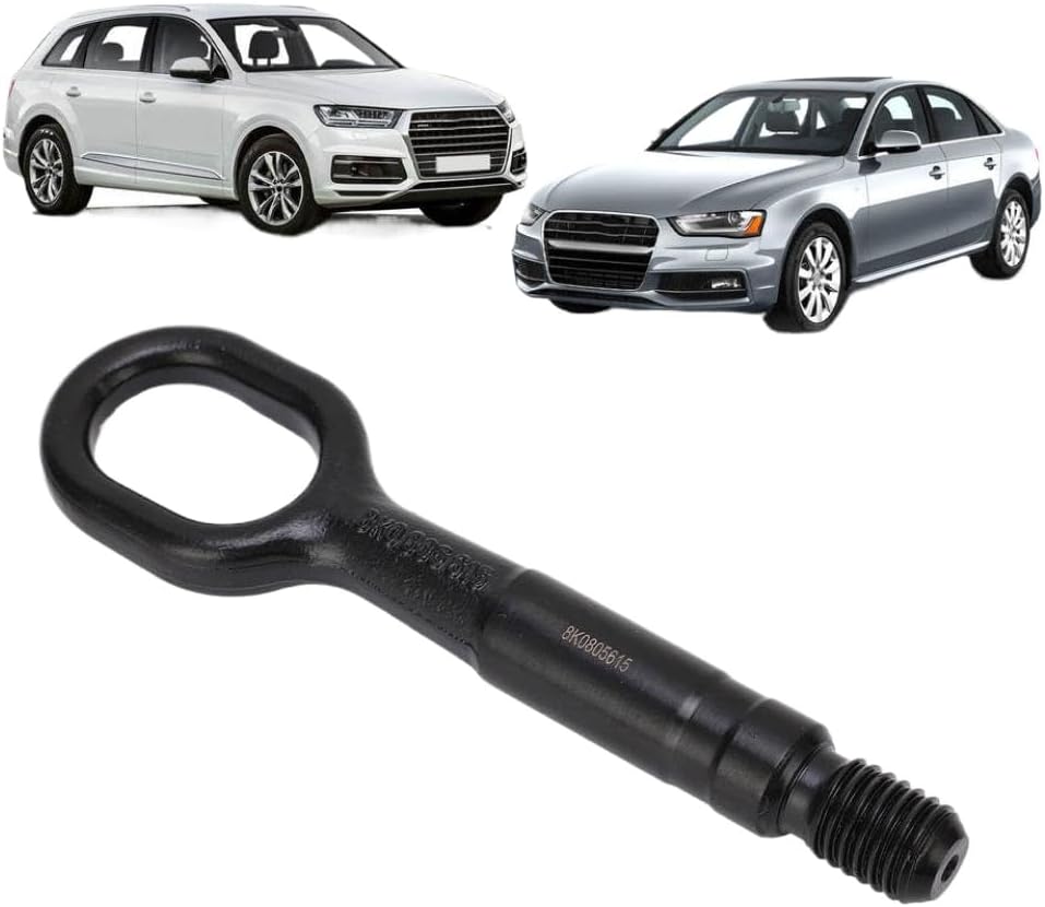 Forged Steel Tow Hook Hitch Unit Front Rear Towing Bar Compatible with A1 A3 A4 S4 A5 S5 A6 S6 Q5 TT TTS