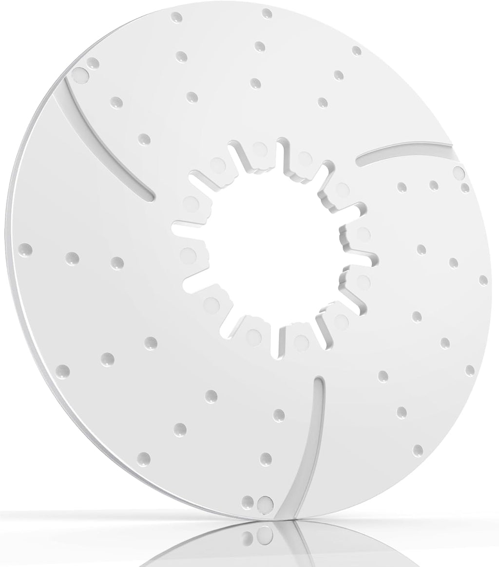 5th Wheel Hitch Lube Plate - Stop Squeaky Fifth Wheel Hitch Noise, 10 Inch Fifth Wheel Plate Protects RV & Camper from Friction Damage, Third Generation Upgrade No Grease Mess