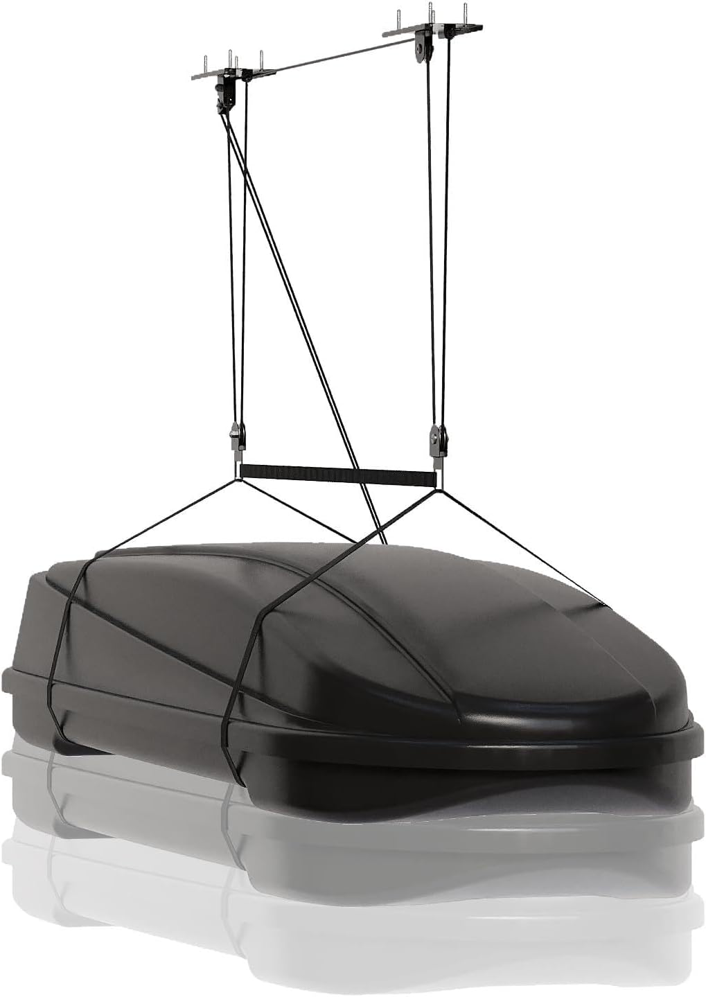 garvee heavy‑duty cargo box garage pulley system, ceiling, main product view