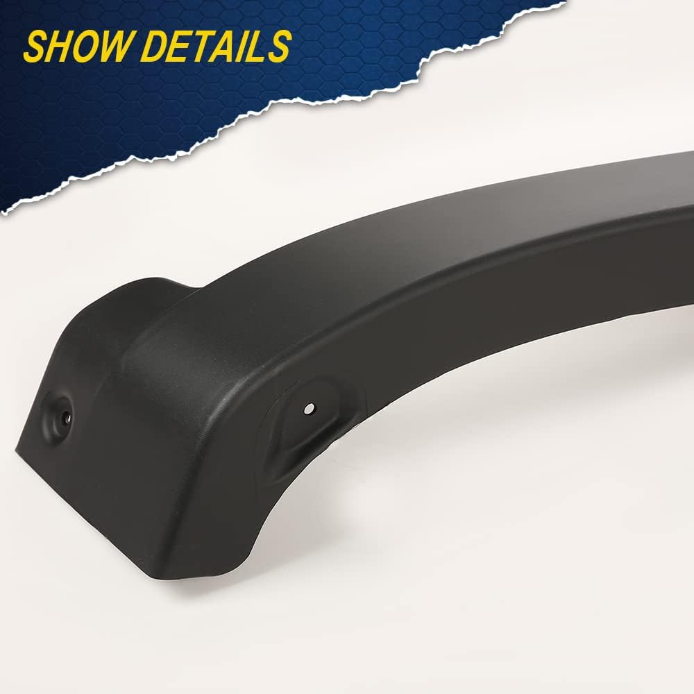 4Pcs Fender Flares Fit for 2014-2018 Chevy Silverado 1500, 2015-2019 Silverado 2500HD 3500HD, Only for Fleetside Bed, Excludes Dually Models