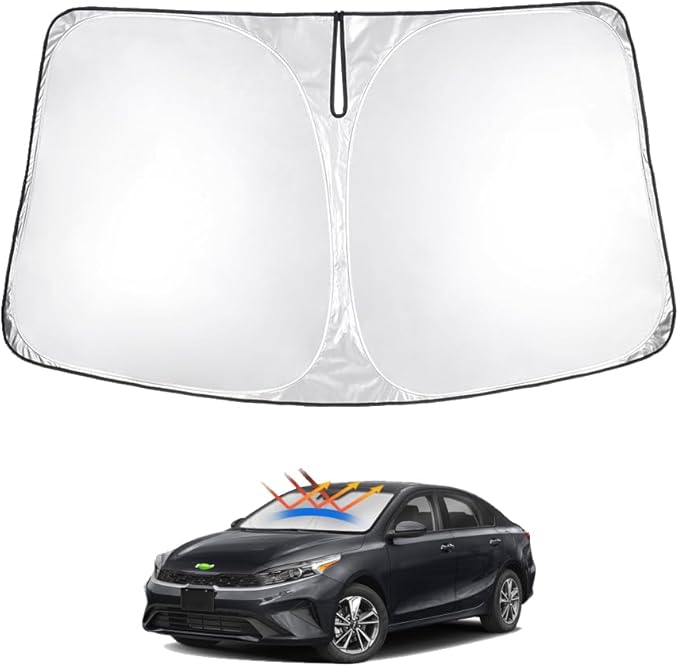 T TGBROS Windshield Sun Shade Custom Fit by TTGBROS