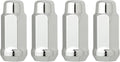 DPAccessories Chrome 1/2-20 Lug Nuts for Aftermarket Wheels - Closed End XL Bulge Acorn - 48mm (1.9") Tall - 19mm (3/4") Hex - Pack of 4 - D3312-2305/4