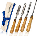 schaaf tools 4-piece wood chisel set for woodworking, main product view