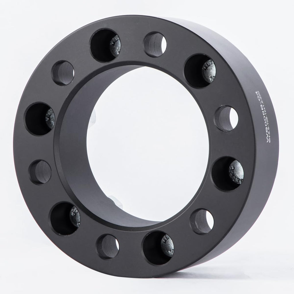 4pc Forged 6x4.5 to 6x5.5 Wheel Adapters 2 Inch Thick with 1/2" Studs | Compatible with Dodge 6 Lug 6x114.3 Truck to 6x139.7 Rims for 1991-2004 Dakota, 1998-2003 Durango, 1993-2010 Viper