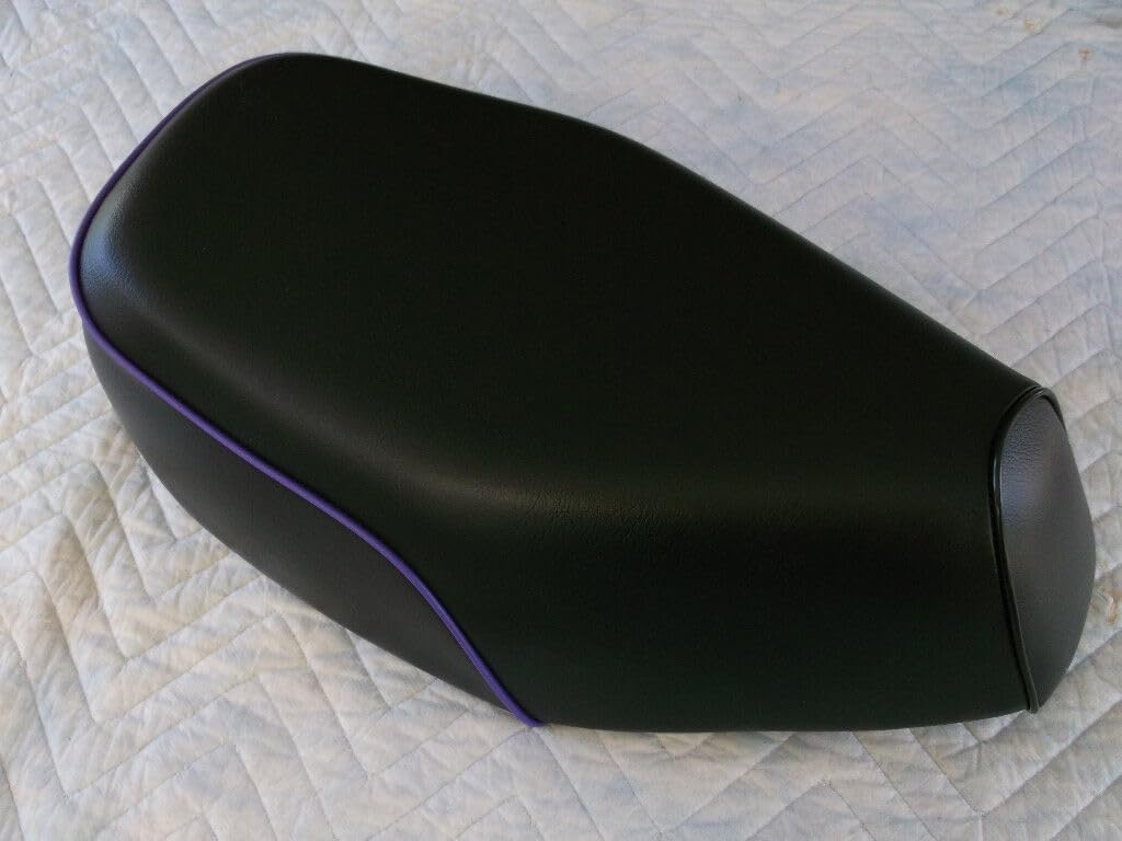 New Replacement aftermarket seat Cover fits NQ50 Spree Honda NQ 50 Purple Piping 007C