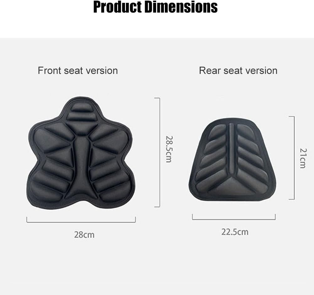 Motorcycle Seat Cushion for Aprilia Tuono 1000 2002 2003 2004 2005 2006 2007 2008 2009 2010 Breathable Motorbike Seat Pad Non-Slip Seats Cover for Long Rides Accessories