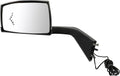 Driver Side Truck Hood Mirror Fits 2004-2018 for Volvo VNL/VN Series, Manual Control View Mirror with Turn Signal Light