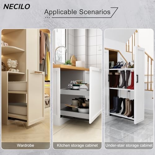 necilo 40 inch undermount heavy duty slides, 260 on a desk or shelf