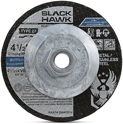 bha 4.5" x1/4" x5/8-11 metal grinding wheels for, main product view