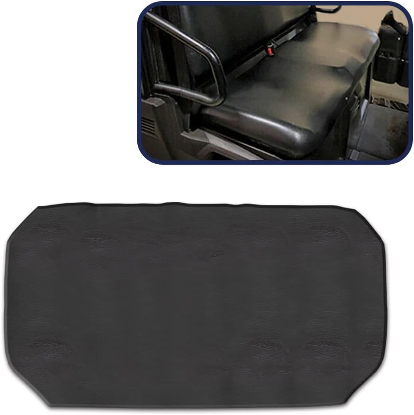 G-PLUS Soft Seat Cover Protector Compatible with Polaris Ranger 400 500 570 800 RZR UTV 2010-2014 4x4 Midsize Lower Seat Cover, Black