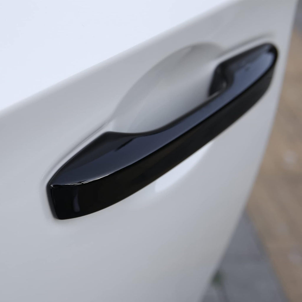CKE Compatible with Honda Civic 2022-2026 for CR-V HR-V Accord 2023-2026 for Acura Integra ADX Accessories Upgraded Snap-on Car Exterior Door Handle Cover Trims Protector -Glossy Black