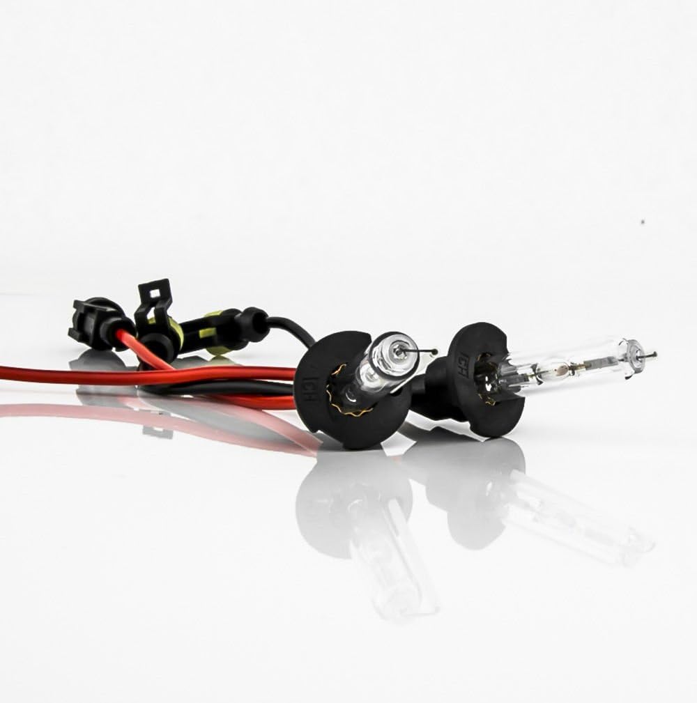 Xentec H3 6000K HID xenon bulb x 1 pair bundle with 2 x 35W Digital Slim Ballast (Ultra White)