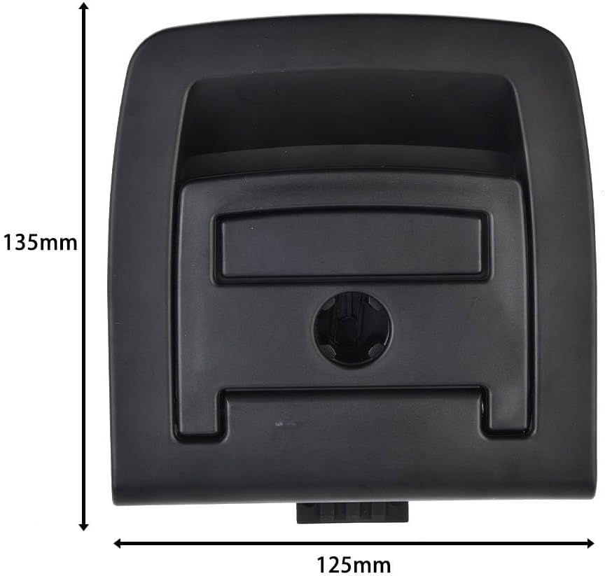 Direct Replacement Boot Floor Carpet Handle For BMW E70 X6 E71 Rear Trunk Mat 51479120283(Black)