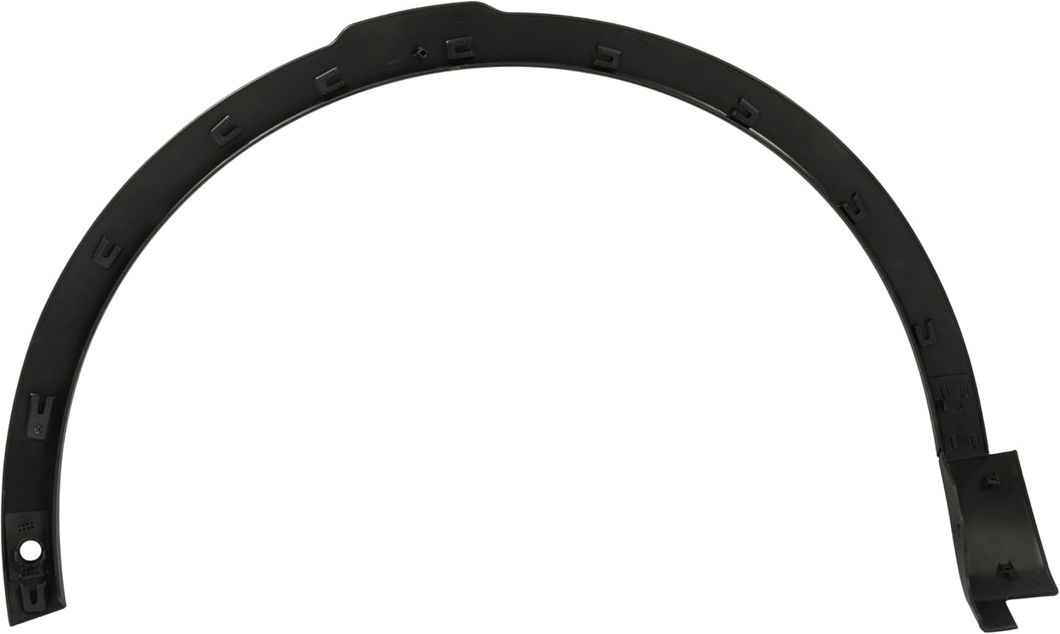 ALMULOO Front Right Fender Flares Compatible with 2015-2017 Land Rover Discovery Sport With Sensor Hole Replacement for LR058527 LR058528, Wheel Arch Covers, Plastic PP Passenger Side