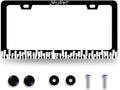 Piano Music License Plate Frame Music Notes License Plate Holder Stainless by RNKATIH