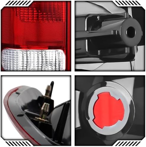 EPIC LIGHTING OE Spec-A Halogen Replacement Tail Light Compatible with FORD 97-00 F150 97-99 F250 99-07 F350 - Left Driver Side
