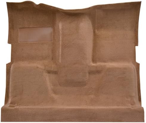 Replacement Auto Carpet Floor Liner - Molded Cutpile - fits 1975-1980 Chevrolet C10 Regular Cab 2WD Automatic 400 Trans Column Shift (Charcoal)