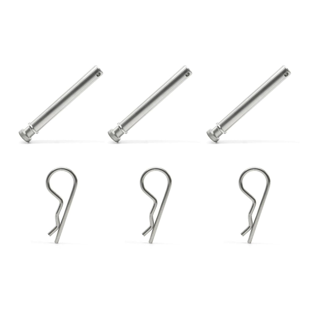 TS35010 Stainless Steel Replacement Hitch Pins & Clips for B&W 2" & 2.5" Tow and Stow - RuggedXL