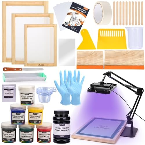 caydo 54 pieces screen printing kit with 50w, main product view