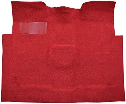 Automotive Carpet Compatible with 1960 to 1966 GMC Standard Cab Pickup Truck, 2 WD Automatic (3in Low Tunnel) (601-Black Nylon Loop)
